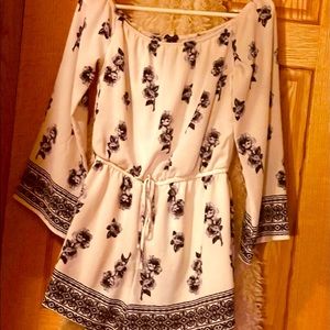 Rue 21 Med romper , Never worn daughter another item from my daughter